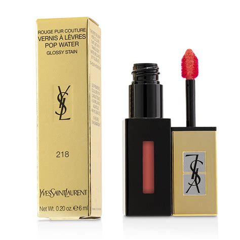 ysl orange mist 218|Yves Saint Laurent Rouge Pur Couture Vernis A Levres Pop.